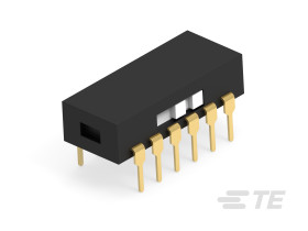 Przełącznik suwakowy, 4PDT, montaż PCB, 400mA, TE Connectivity