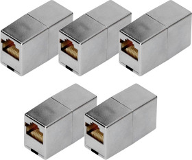 Digitus DN-93901-5 Moduł złącza żeńskiego RJ45 DN-93901-5, RJ45, CAT 5e, piny:8, 5 szt.