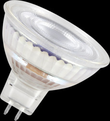 4058075626485 MR16 LED lamp, GU5.3, 6.5 W, 621 lm, 2700 K, pack of three