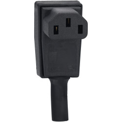 Bulgin PX0588 10A 250V C13 RA Rewireable IEC Power Connector