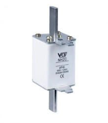 Wkładka Topikowa Przemysłowa Zwłoczna Kompaktowa NH2C 125A VCX