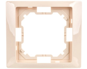 Simon Basic Neos Ramka pojedyncza beżowy BMRC1/12