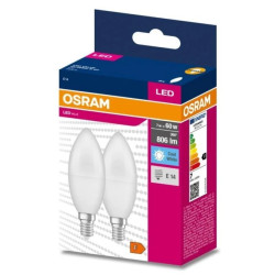 2PAK Żarówka LED E14 B35 7W = 60W 806lm 4000K Neutralna 220 OSRAM VALUE