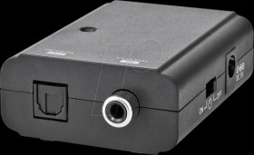 ACON2505BK Nedis Digital Audio Converter | 1-way | Connection input: 1x S/P