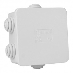 Puszka odgałęźna z dławikami IP44 80x80x40 M-L 0042