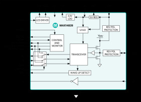 Low-Power, Ultra-Small IO-Link Device Transceiver