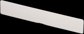 Slide-in plate, ABS, (L x W) 156 x 30 mm, gray white, for DIATEC S, DIATEC M, DIATEC L, A9194007