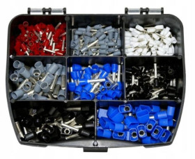 Zestaw końcówek tulejkowych izolowanych 370SZT.