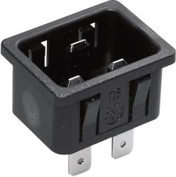 Martin Kaiser 767/10/63/sw/C Złącze męskie IEC 767 złącze męskie do wbudowania pionowego Łączna ilość styków: 2 + PE 16