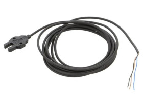 EE-SX770R Czujnik fotoelektryczny o zasięgu 5mm, konfiguracji wyjścia NPN, trybach pracy DARK-ON, LIGHT-ON, maksymalnym prądzie