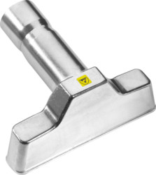 ESD floor nozzle, for ESD vacuum cleaners, (W) 145 mm, silver, C-199 2970
