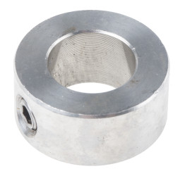 Pierścień osadczy, mocowanie: Wkręt dociskowy, śred. wału: 14mm, Stal nierdzewna