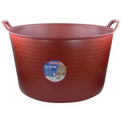 Faithfull FAIECOFLXR56 Eco Flex Tub 56 litre - Recycled Red