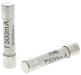 Bezpiecznik 500mA 6.3 x 32mmT 500V ac RS PROIEC 60127