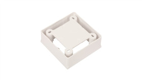 Simon Classic Puszka Natynkowa Pojedyncza Płytka Biała Mpn1/11