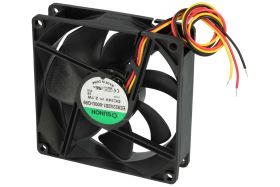 Wentylator; EE92252B1-000U-G99; 92x92x25mm; kulkowe; 24V; DC; 2,1W; 87,55m3/h; 34dB; 87mA; 3000RPM; 3 przewody; Sunon; RoHS; 10÷