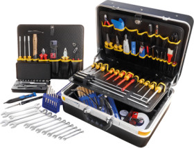 ESD VDE tool case, 124 pieces, Bernstein, 6600