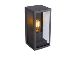 VT-837 Kinkiet ozdobny 3 okienka czarny czarny 8517 V-TAC