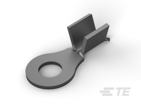 Zacisk oczkowy Ø , M4 (#8) nieizolowany średnica wew 1.39mm Ciemnoszary TE Connectivity