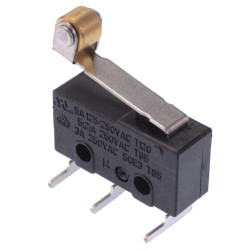 17mm Roller Lever Horizontal PCB V4 Miniature Microswitch SPDT 5A