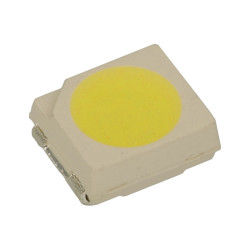 dioda LED PLCC2 (3528) biała zimna 6500K 13000mcd 120° - 10 sztuk