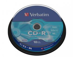CD-R VERBATIM 700MB CAKE 10