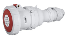 Gniazdo przenośne 63A 5P 400V czerwone TWIST GPP 63/5 IP67 921878