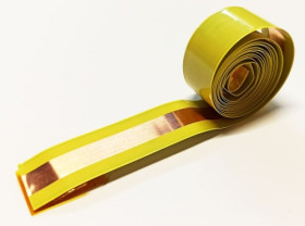 Taśma miedziana izolowana, szerokość 20mm, długość 1mb