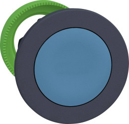 Schneider Electric ZB5FH06 ZB5FH06 Element czołowy dla przycisku płaski (Ø) 30.5 mm nieoznakowany ciemnoszary, niebieski