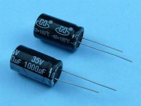 1000uF/35V 13x21 105° LEA ELKO