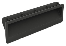 Uchwyt Tworzywo sztuczne szerokość: 36mm Pinet długość: 140mm Czarny