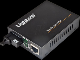 LWC-10/100/1000-WDM-S20-B Media converter 1000Base-LX, singlemode, 20 km