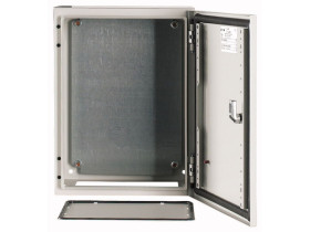 Obudowa hermetyczna natynkowa 400x300x200mm drzwi metal płyta montażowa CS-43/200 IP65 111682 EATON