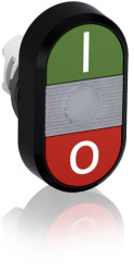Przycisk, kolor: Zielony, czerwony, ABB, MPD2