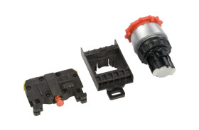 Przycisk bezpieczeństwa 22mm 1R IP65 przez obrót ST22-B-01.