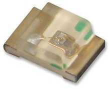 LED, SMD, green, 507 nm, 120°, KPT-2012WG1C