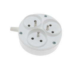 Rozgałęźnik do przedłużacza 3-gniazda z/u GO-30