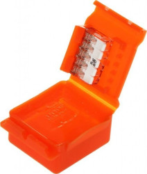 Uniwersalna puszka montażowa 5-torowa wypełniona żelem, hermetyczna IP68 SUPER-BLOCK-5