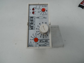 Przekaźnik RTx Nowe różne rodzaje, napięcia i czasy