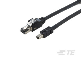 5M 70 DEG CEL PUR MINI TYPE I IND RJ45