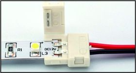 Złączka jednostronna 10mm z przewodem