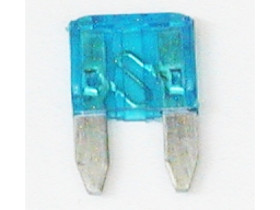 1x Bezpiecznik samochodowy mini 15A płytkowy