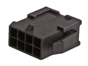 Obudowa złącza 8-pinowe 2-rzędowe raster: 3mm Molex Męski Montaż na panelu Micro-Fit 3.0 Zacisk zagniatany