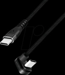 CU0194 Sync and charging cable, USB-C -&gt; C, 180°, 3 m