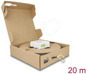 85932 Optical Fiber Connection Box 2 x SC/APC Simplex 20 m