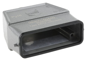 Osłona złączy dużej mocy HARTING rozmiar 16A Wpust górny rozmiar gwintu PG16