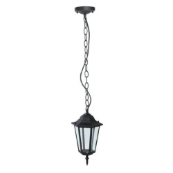 Lampa Ogrodowa Wisząca VT-752 E27 Max. 40W Czarna 7072
