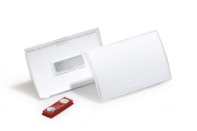 Znak imienny Przezroczysty Durable