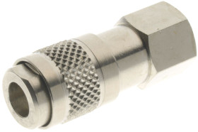 Adapter gwintowany prosty gwint – rura 1/8 cala żeńskie 1/8 cala żeńskie RS PRO Złączka prosta 1/8 in Female