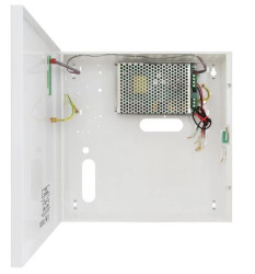 Zasilacz buforowy impulsowy w obudowie metalowej 300x300x105mm HPSB 27,6V/3A/2x7Ah